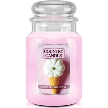 Svíčka Country Candle Vonná Svíčka Pumpkin Waffle Cone, 652 g