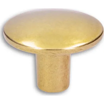 Nábytkové kování 12493 knopka 30mm - starozlatá (Nábytková knopka 30 o průměru 30 mm. Jednoduchý a funkční doplněk do interiéru.)
