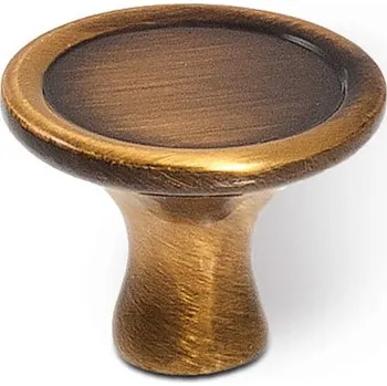 Nábytkové kování 14143 knopka EDA staromosaz (Nábytková knopka EDA v povrchu mosaz. Praktický doplněk do interiéru.)