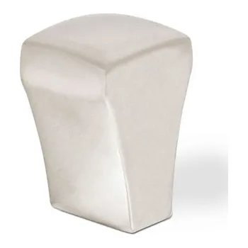 Nábytkové kování 14191 knopka 16x16 satén nikl (Nábytková knopka 16 v povrchu satén nikl. Praktický doplněk do interiéru.)