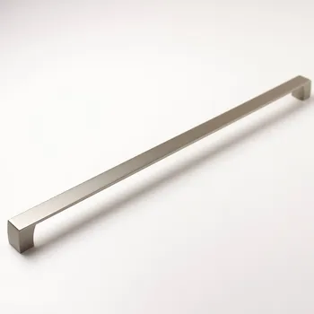 Nábytkové kování 770109 úchytka JAKUB rozteč 416mm mat broušený nikl (Nábytková úchytka s roztečí 416 mm v povrchu broušený nikl. Vhodné řešení pro nábytek v interiéru.)