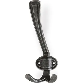 Věšák 12333 věšák ALEX starostříbro (Nástěnný věšák. Vhodné řešení pro nábytek v interiéru.)