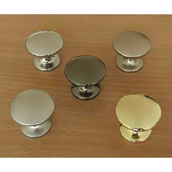 Nábytkové kování 63571 knopka CLAREN 29,5mm chrom lesklý (Nábytková knopka CLAREN o průměru 5 mm v povrchu chrom lesklý. Jednoduchý a funkční doplněk do interiéru.)