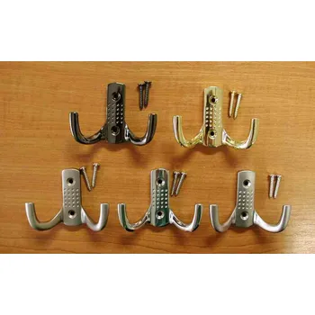 Věšák 63362 dvojháček MALL chrom lesklý (63362 dvojháček MALL chrom lesklý)