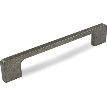 Nábytkové kování 14022 úchytka MILA 160 rozteč 160mm staro ocel (Nábytková úchytka MILA s roztečí 160 mm. Jednoduchý a funkční doplněk do interiéru.)