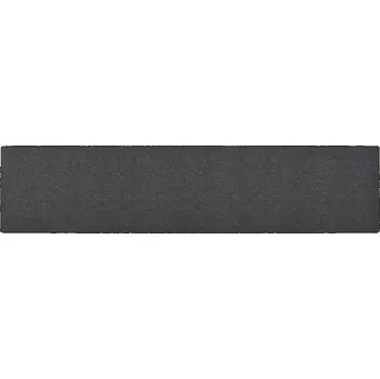 Koberec Koberec Běhoun Antracitový, Jehlová Textilie, 50x250 cm, 3 mm Vlas