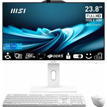 Stolní počítač MSI All in One PRO AP242P 14M-691EU - i5-14400 | 23,8" | 16GB | 512GB | Win11Pro | Bílá