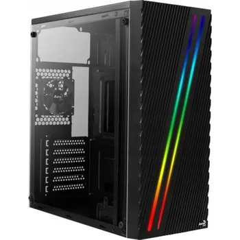 PC skříň Počítačová Skříň Aerocool Streak Midi Tower, černá