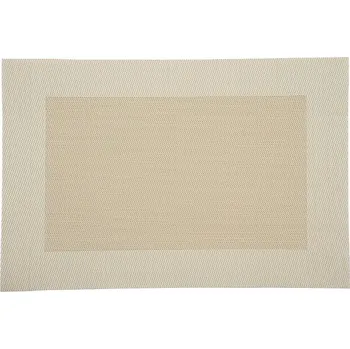 prostírání KESPER Prostírání, 43 × 29 cm, béžové s okrajem 77565