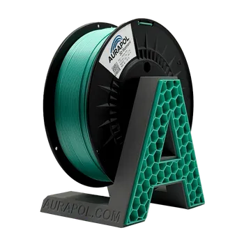 3D tisk AURAPOL PLA 3D Filament Ocean Jade 1 kg 1,75 mm