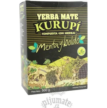 Čaj Yerba Maté / Kurupí Menta y Boldo - 500 g