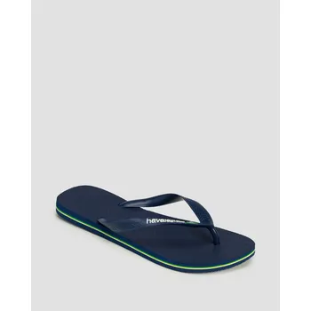 Pánská obuv Žabky Havaianas Brasil Logo V Tmavě Modré Barvě 4110850-555