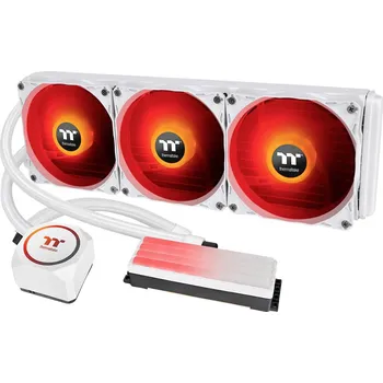 PC ventilátor Thermaltake Floe RC 360 CPU a Memory AIO Snow Edition vodní chladič PC
