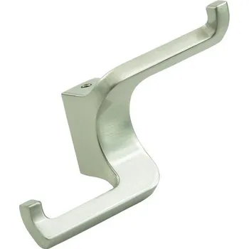 Věšák 12029 věšák Kovový moderní broušený nikl (Nástěnný věšák v povrchu broušený nikl. Praktický doplněk do interiéru.)