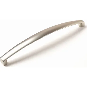 Nábytkové kování 770092 úchytka KORDA rozteč 192mm satén nikl (Nábytková úchytka s roztečí 192 mm v povrchu satén nikl. Vhodné řešení pro nábytek v interiéru.)