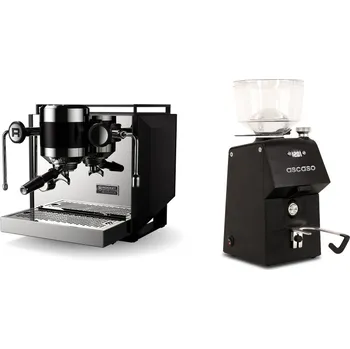 Kávovar Rocket Espresso Bicocca, black + Ascaso H64, black