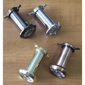 Nábytkové kování JK. kukátko - satén nikl (JK. kukátko - satén nikl v povrchu satén nikl. Praktický doplněk do interiéru.)