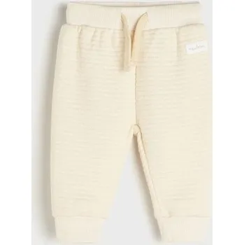 Sinsay - Tepláky jogger - krémová - 0896T-01X - 0896T-01X-56-1