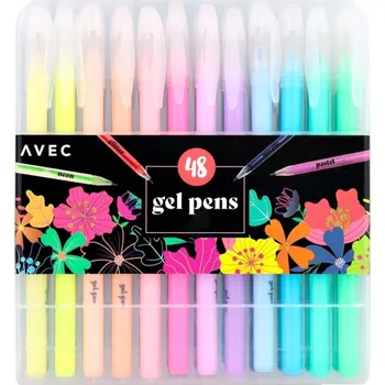 Avec vícebarevným Gelová propiska