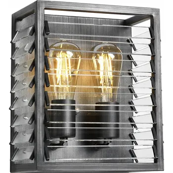 Nástěnné svítidlo Nástěnné svítidlo Elstead Lighting šedé E27 60 W