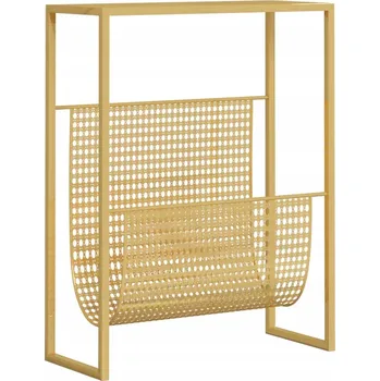 Knihovna Regál G05V 5 x 5 x 5 cm zlatý