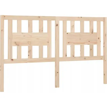 Čelo postele, 166 x 4 x 100 cm, masivní borovicové dřevo