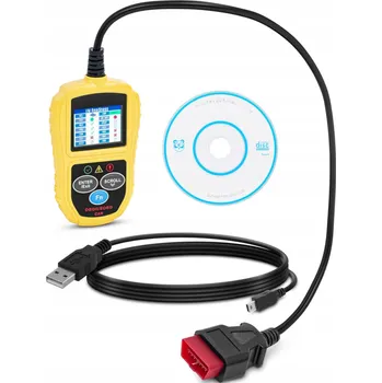 Autoelektronika DIAGNOSTICKÝ SKENER OBD2 TESTER LCD displej