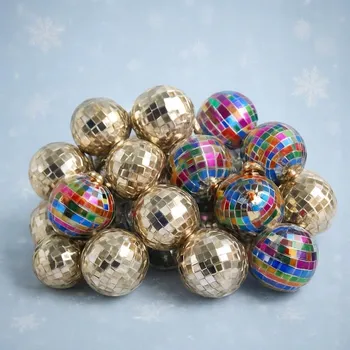 Vánoční ozdoba Sada barevných vánočních ozdob - 20 ks