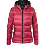 Dámská péřová bunda JAMES NICHOLSON JN1151 RED/BLACK XS