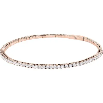 Náramek Zlatý flexi náramek s diamanty Monroe