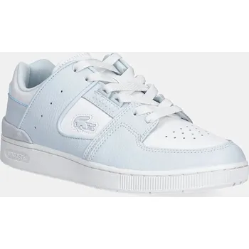 Dámské tenisky Kožené sneakers boty Lacoste COURT CAGE dámské, modrá barva, 49SFA0042 50X, EUR 36