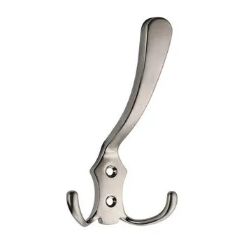 Věšák 770257 věšák OZ-02 satén nikl (Nástěnný věšák v povrchu satén nikl. Praktický doplněk do interiéru.)