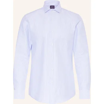 Boss Pánská Košile Hank Slim Fit, tmavě modrá / bílá, 38