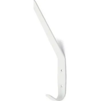 Věšák V4. Věšák kov bílý (Nástěnný věšák. Jednoduchý a funkční doplněk do interiéru.)