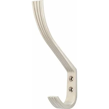 Věšák 12980 věšák satén nikl (Nástěnný věšák v povrchu satén nikl. Jednoduchý a funkční doplněk do interiéru.)