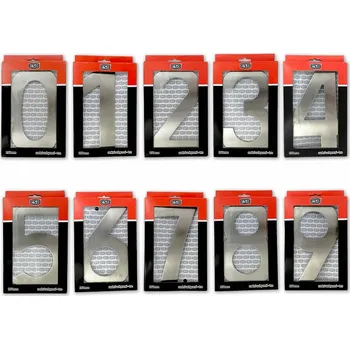 Domovní cedule C200 Číslice 200 mm - "5" - NEREZ (C200 Číslice 200 mm - "5" - NEREZ)