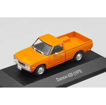 autíčko Datsun 620 1975 Pick-Up 1:43 - DeAgostini časopis s modelem Datsun 620 Pick Up 1975 - kovový model