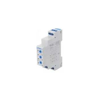 Relé Časové relé 0,1s÷10dní DPDT 250VAC/6A 24VDC DIN -30÷55°C