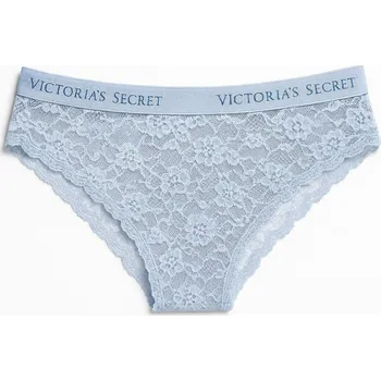 Kalhotky Victoria’s Secret – klasické bikini kalhotky v blankytně modré barvě