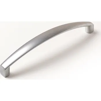 Nábytkové kování 770101 úchytka KORDA rozteč 128mm satén chrom (Nábytková úchytka s roztečí 128 mm v povrchu satén chrom. Vhodné řešení pro nábytek v interiéru.)