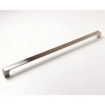 Nábytkové kování 770110 úchytka JAKUB rozteč 416mm broušený nikl (Nábytková úchytka s roztečí 416 mm v povrchu broušený nikl. Praktický doplněk do interiéru.)