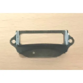 Nábytkové kování 97018 - mušle se jmenovkou - staromosaz (97018 - mušle se jmenovkou - staromosaz v povrchu mosaz. Vhodné řešení pro nábytek v interiéru.)