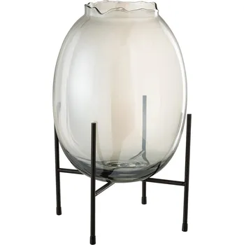 Váza Dekorativní váza J-Line 18626 černá 99A