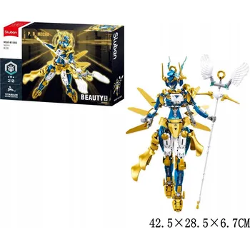 ostatní stavebnice Stavebnice Sluban Zlatý robot 562 dílků M38-B1302 Stavebnice pro děti