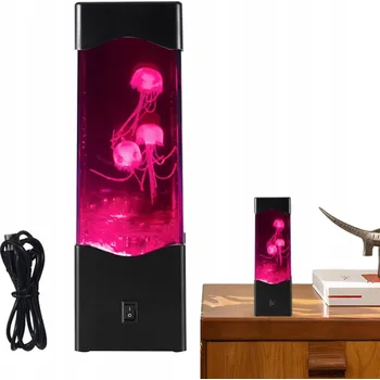Lampička Lampa Medúza LED Atmosférické Světlo do Ložnice Akvárium