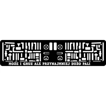 autokoberec Vtipný Rámeček na poznávací značku SUŤ 2 ks