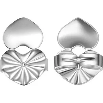 Módní doplněk Troli Módní uzávěr na náušnice 2 kusy - 1 pár Silver + 2 měsíce na vrácení zboží