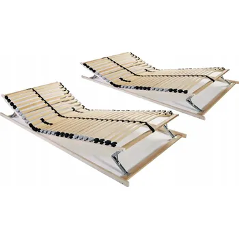 Postelový rošt Bukový lamelový rošt 195 x 70 x 9 cm s regulací tvrdosti