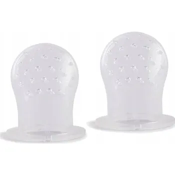 Kousátko na podávání jídla MUUMEE silikonové bezbarvé