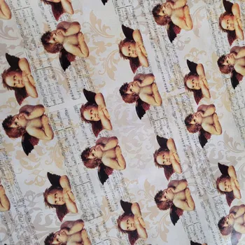 Obraz Balicí papír s andělíčky na dárky 70 cm x 2 m 3m70